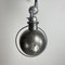 Gestreifte und polierte 2-Arm Wandlampe von Jean-Louis Domecq für Jielde, 1950er 5