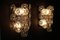 Space Age Crystal Wall Lights from Kinkeldey, 1970s, Set of 2 4