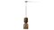 Ficapula Floor Lamp with Glass and Marble Base from Cassina 12