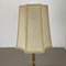 Hollywood Regency Brass and Acrylic Glass Table Light attributed to WKR Lights, Germany, 1970s 4