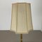 Hollywood Regency Brass and Acrylic Glass Table Light attributed to WKR Lights, Germany, 1970s, Image 4