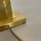 Hollywood Regency Brass and Acrylic Glass Table Light attributed to WKR Lights, Germany, 1970s, Image 17