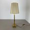 Lampe de Bureau Hollywood Regency en Laiton et Verre Acrylique attribuée à WKR Lights, Allemagne, 1970 3