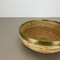 Large Rattan and Brass Bowl in the style of Franco Albini, Italy, 1970s 3