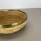 Large Rattan and Brass Bowl in the style of Franco Albini, Italy, 1970s 4