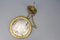 French Bronze, Brass and White Alabaster Pendant Light, 1920s, Image 12