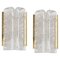 Brass and Murano Glass Wall Sconces attributed to Doria, Germany, 1960s, Set of 2, Image 1