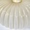 Mid-Century Italian Opaline Glass Ceiling Lamp from Barovier& Toso, 1960s, Image 12