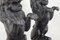 Large Cast Iron Lions, Set of 2 12