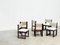 Geometrical Bouclé Dining Chairs, Set of 6 4