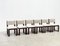 Geometrical Bouclé Dining Chairs, Set of 6 5