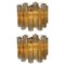 Amber Tronchi Murano Glass Sconces by Toni Zuccheri, Set of 4, Image 16