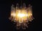 Lámparas de araña italianas de cristal de Murano en ámbar. Juego de 2, Imagen 5