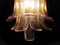 Italian Amber Murano Glass Petal Chandeliers, Set of 2, Image 11