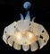 Lámpara de araña de cristal de Murano de Ercole Barovier, años 40, Imagen 12