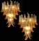 Italian Murano Glass Chandeliers, Set of 2 2