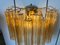 Apliques Tronchi de cristal de Murano en ámbar de Toni Zuccheri. Juego de 2, Imagen 7