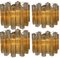 Amber Tronchi Murano Glass Sconces by Toni Zuccheri, Set of 2, Image 16