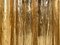 Applique Tronchi in vetro di Murano ambrato di Toni Zuccheri, set di 2, Immagine 13