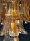 Lámpara de araña italiana de cristal de Murano, Imagen 8