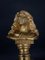 19th Century Gilded Bronze Molière Bust on Stand 8
