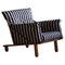 Gotland Lounge Chair in Fabric and Pine by Tord Björklund for Ikea, 1980s 1