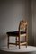 Razorblade Chairs in Oak and Lambswool attributed to Henning Kjærnulf, 1960s, Set of 6, Image 12