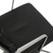 Sedia da ufficio EA-219 Softpad in pelle nera di Charles Eames, Immagine 7