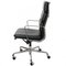 EA-219 Softpad Office Chair in Black Leather by Charles Eames 4