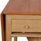 Sewing Table in Teak and Oak by Hans Wegner, 1960s, Image 10