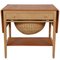 Sewing Table in Teak and Oak by Hans Wegner, 1960s, Image 1