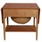 Sewing Table in Teak and Oak by Hans Wegner, 1960s 4