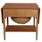 Sewing Table in Teak and Oak by Hans Wegner, 1960s, Image 4