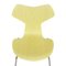 Vintage Yellow Grand Prix Chairs by Arne Jacobsen, Set of 6 6