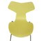 Sedie Grand Prix vintage gialle di Arne Jacobsen, set di 6, Immagine 7