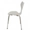 Chaises Grandprix Grises par Arne Jacobsen, Set de 6 5