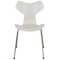 Gray Grandprix Chairs by Arne Jacobsen, Set of 6, Image 2