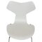 Chaises Grandprix Grises par Arne Jacobsen, Set de 6 11