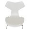 Chaises Grandprix Grises par Arne Jacobsen, Set de 6 12