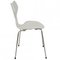 Chaises Grandprix Grises par Arne Jacobsen, Set de 6 3