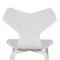 Chaises Grandprix Blanches par Arne Jacobsen, Set de 3 9