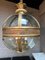 Large Brass Globe Lantern, 2000 2