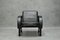 Vintage Black Arc Armchair, Image 2