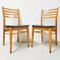 Vintage Danish Dining Chairs in Black Skai, Set of 2, Image 17