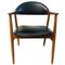Dänischer Vintage Sessel aus Mahagoni 4