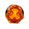 Venetian Amber Murano Glass Bowl 5