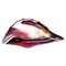 Venetian Murano Glass Centrepiece Shell Bowl 1