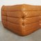 Cognac Leather Togo Corner Sofa by Michel Ducaroy for Ligne Roset, 1980s, Image 7