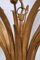 Lámparas de araña en forma de gavilla de trigo de latón dorado, años 70. Juego de 2, Imagen 8