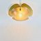 Large Brass & Murano Glass Ceiling Light from Peill & Putzler, Germany, 1970s, Image 6